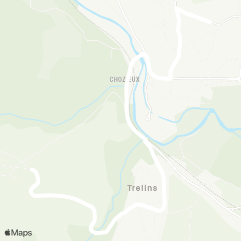 ARA Cars Région Loire Leigneux-Trelins-Boën map