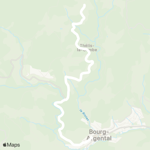 ARA Cars Région Loire Graix - Bourg-Argental map