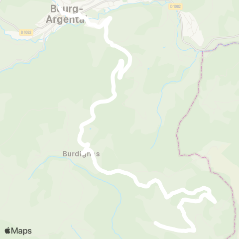 ARA Cars Région Loire Burdignes - Bourg-Argental map