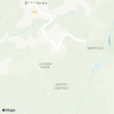 ARA Cars Région Loire Bussières-Bussières map