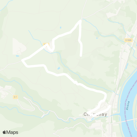 ARA Cars Région Loire Chavanay - Chavanay map