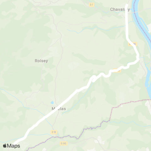 ARA Cars Région Loire St-Appolinard - Chavanay map