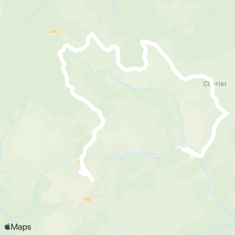 ARA Cars Région Loire Chérier - Chérier (App+École) map