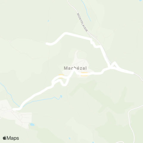 ARA Cars Région Loire Machézal - Chirassimont map