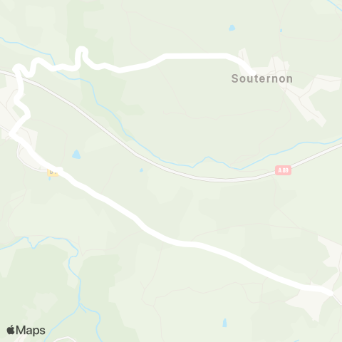 ARA Cars Région Loire Souternon-St Julien d'Oddes map