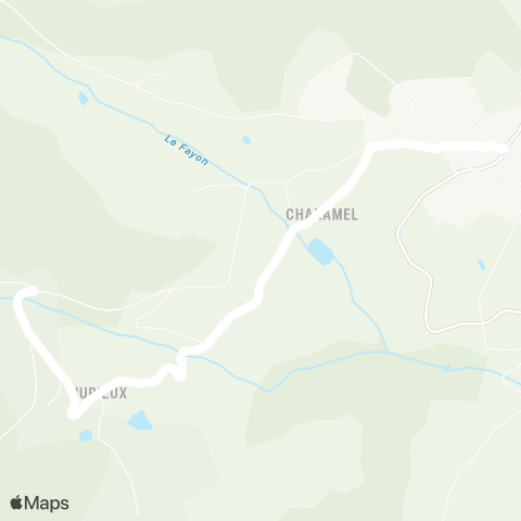 ARA Cars Région Loire Véranne - Pélussin map