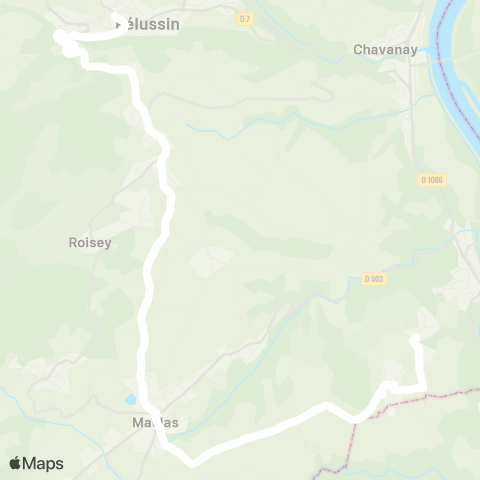 ARA Cars Région Loire St-Pierre-de-Boeuf - Pélussin map