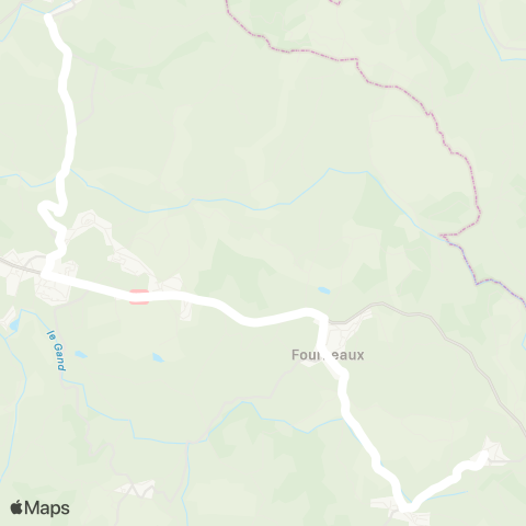 ARA Cars Région Loire Machézal - Régny map