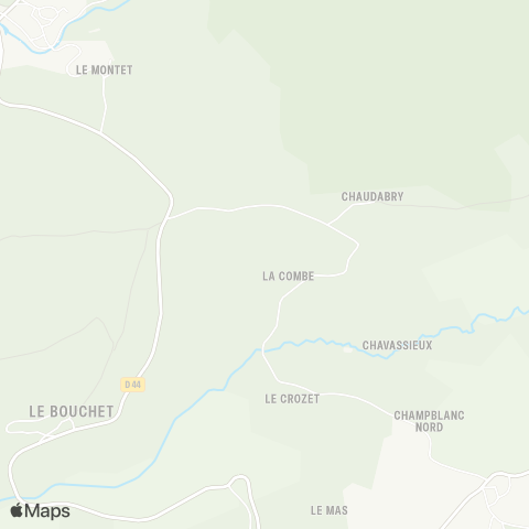 ARA Cars Région Loire Roche - Lérigneux map