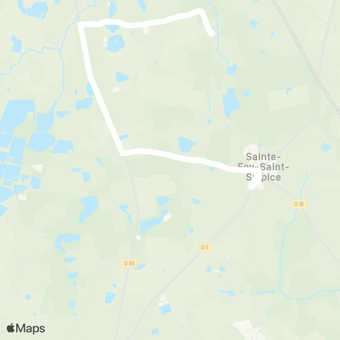 ARA Cars Région Loire Ste-Foy-St-Sulpice - Ste-Foy-St-S. map