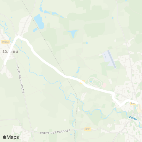 ARA Cars Région Loire Cuzieu - St-Galmier map