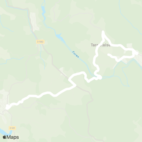 ARA Cars Région Loire Tarentaise - St-Genest-Malifaux map