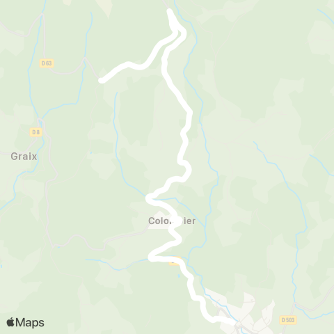 ARA Cars Région Loire Colombier - St-Julien-M.M. map