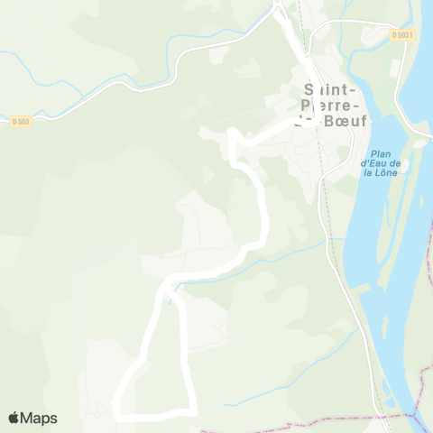 ARA Cars Région Loire St-Pierre-de-B. - St-Pierre-de-B. map