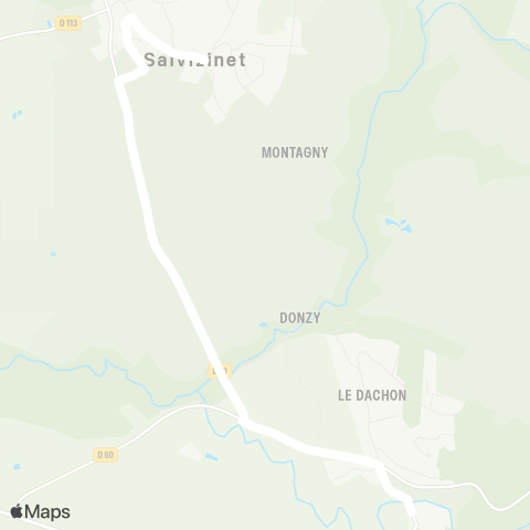 ARA Cars Région Loire Salvizinet - Salt-en-Doncy map