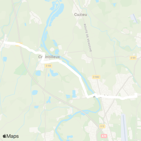 ARA Cars Région Loire L'Hôpital-le-Grand-Veauche map