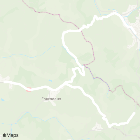 ARA Cars Région Loire Machézal (Ham) - Amplepuis map