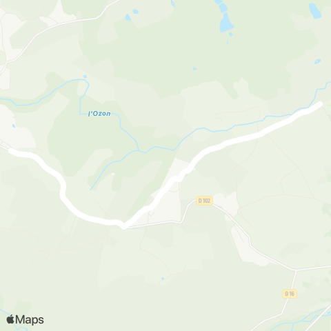 ARA Cars Région Loire Boisset-St-Priest - Boisset-St Priest map