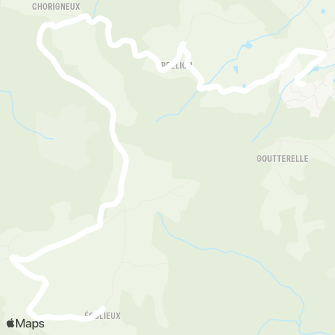 ARA Cars Région Loire Marcoux - Marcoux map