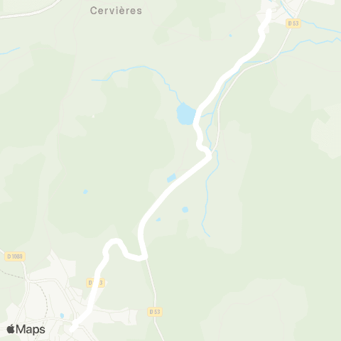 ARA Cars Région Loire Les Salles - Noirétable map