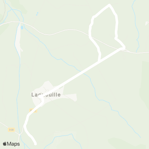 ARA Cars Région Puy-de-Dôme La Chabanne - les Clos - Ec Laqueuille map