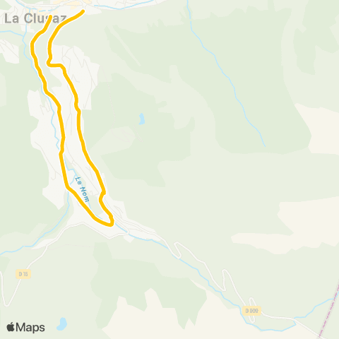 Aravis Bus Lourdes - Cinéma / Télésiège Merle map