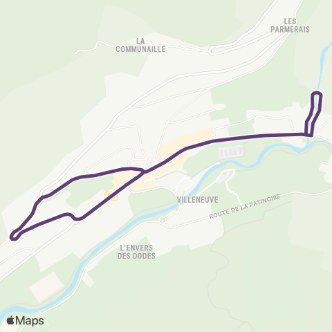 Aravis Bus Télécabines Rosay/Joyère - Le Charvet map