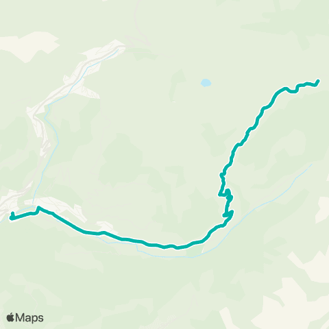 Aravis Bus Navette Col des Annes map