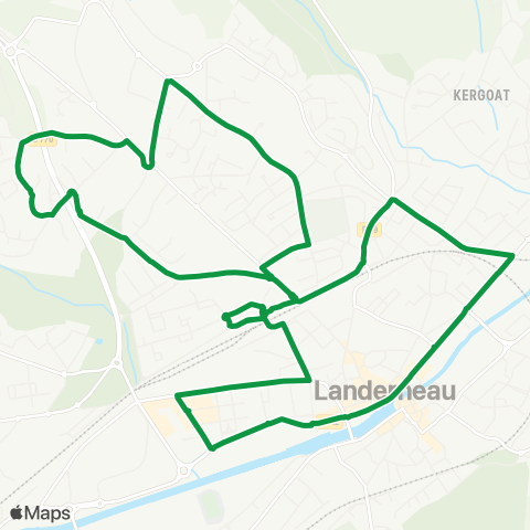 Ar Bus Tromeur - Gare routière map