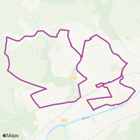 Ar Bus Gorre Beuzit - Gare routière map