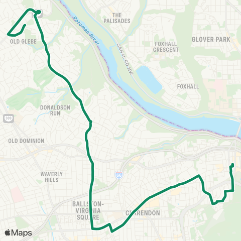 ART Ross to Mace map