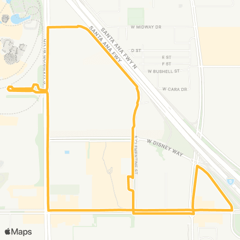 ART 06 Disney Way map