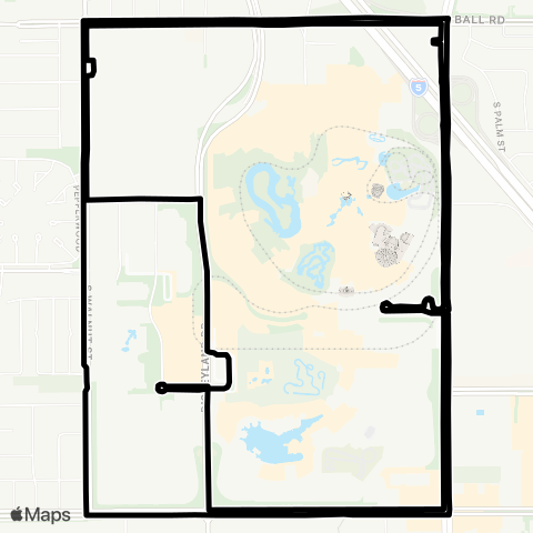 ART 09 Katella / 11 Ball Road map