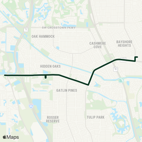 ART Port St Lucie / Gatlin Blvd. map