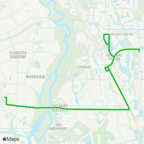 ART City of Port St. Lucie map