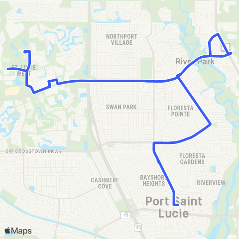 ART Prima Vista / St Lucie West Blvd map