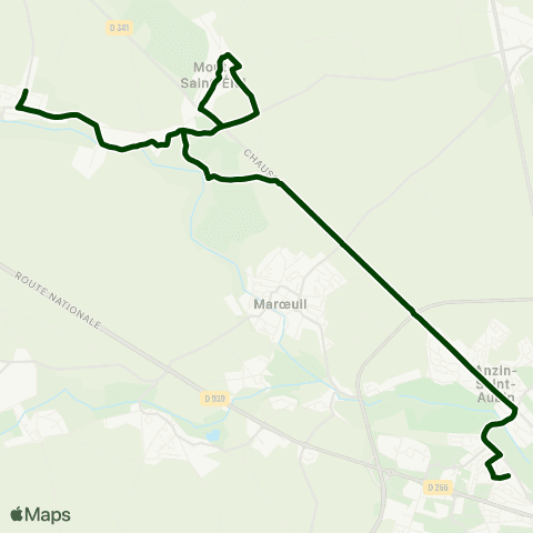 Artis Collège Peguy map