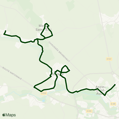 Artis Collège Louez Dieu map
