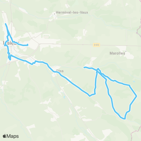 Astrobus Courtonne-la-Meurdrac - Cordebugle - Lisieux map