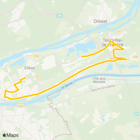 Astuce Scolaires Collège J. Brel le Gruchet map