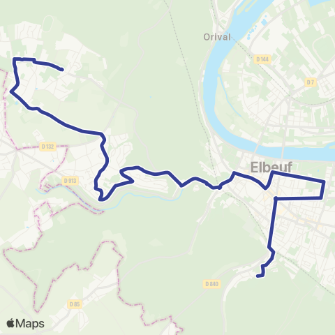 Astuce Parc Saint-Cyr École de la Londe map