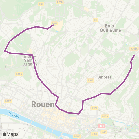 FAST Ctre comm. de la Vatine <> Tamarelle map