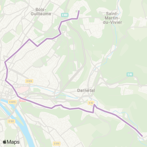 Astuce Le Chapître <> Mairie de St-Aubin-Épinay map