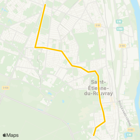 Astuce Scolaires La Houssière <> Lycée des Bruyères map