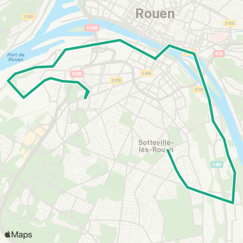 Astuce François Truffaut <> Hôtel de ville de Sotteville map