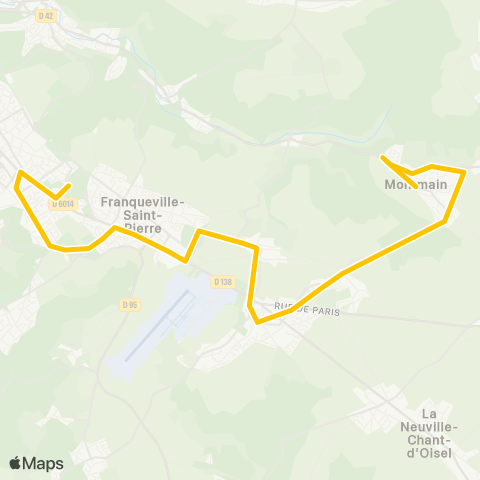 Astuce Scolaires Mairie de Montmain <> Lycée Galilée / la Providence / Collège Malot map