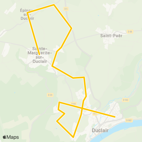 Astuce Scolaires L'Orvason <> Collège Gustave Flaubert map