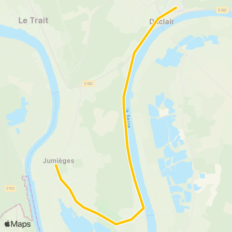 Astuce Scolaires Route du Halage <> Collège Gustave Flaubert map