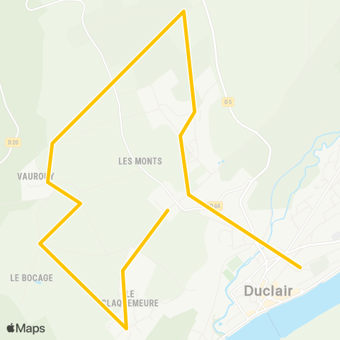 Astuce Scolaires La Chapelle des Monts <> École Malraux map