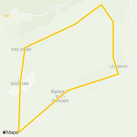 Astuce Scolaires École d'Épinay <> map